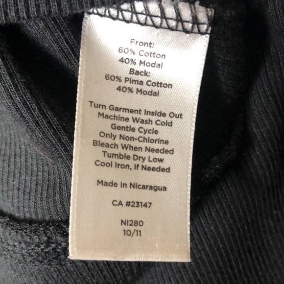 Talbots Black Sleeveless Cowl Neckline Top - Picture 9 of 9